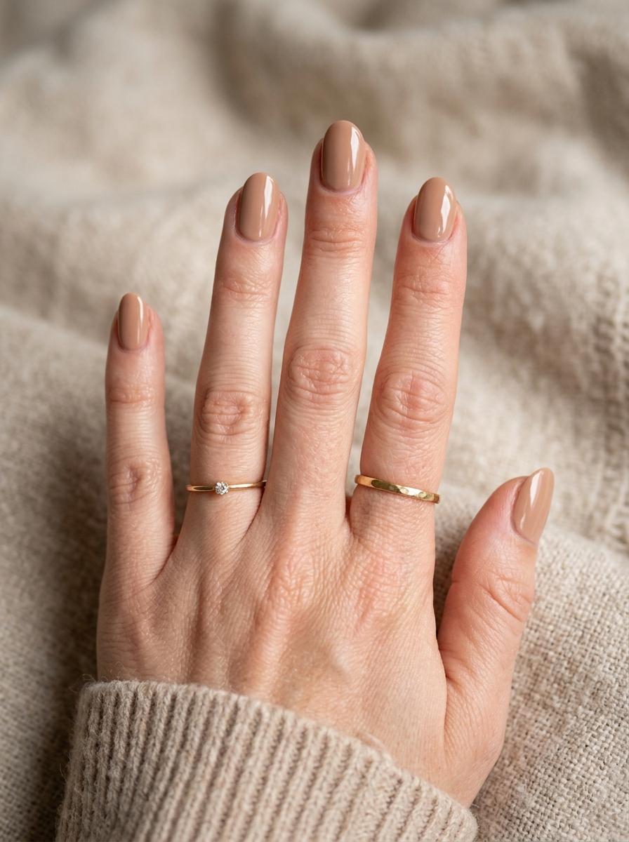 Olive Green Nails als September Nägel Inspiration 2026